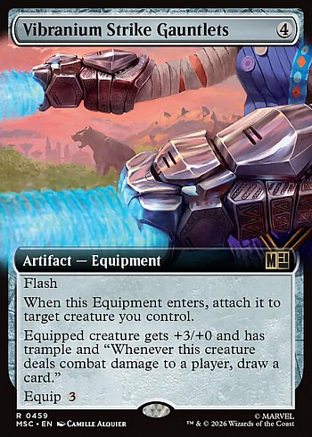 Vibranium Strike Gauntlets