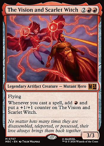 The Vision and Scarlet Witch