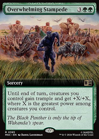 Overwhelming Stampede