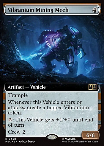 Vibranium Mining Mech