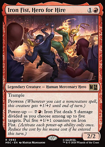 Iron Fist, Hero for Hire