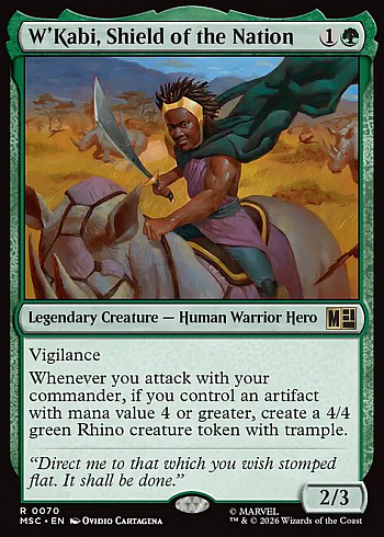W'Kabi, Shield of the Nation
