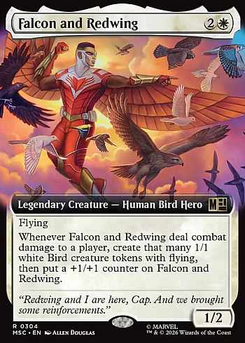 Falcon and Redwing