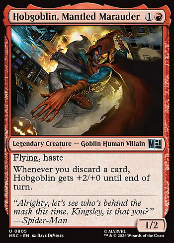 Hobgoblin, Mantled Marauder