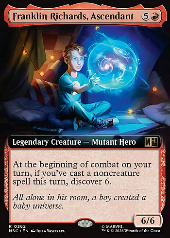 Franklin Richards, Ascendant