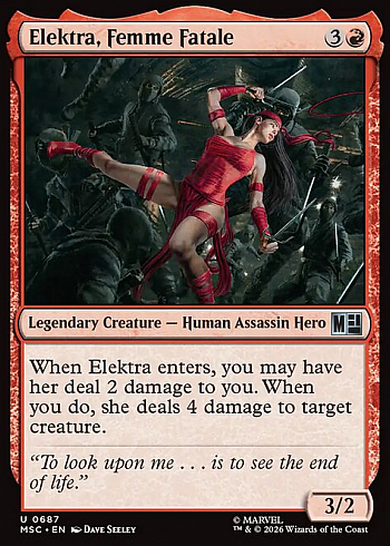 Elektra, Femme Fatale