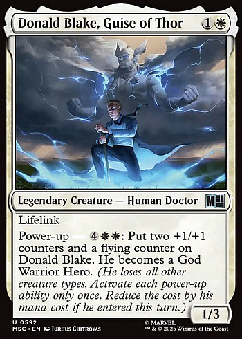 Donald Blake, Guise of Thor