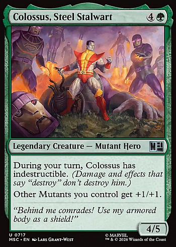 Colossus, Steel Stalwart