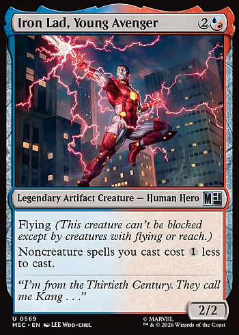 Iron Lad, Young Avenger