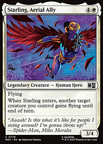 Starling, Aerial Ally