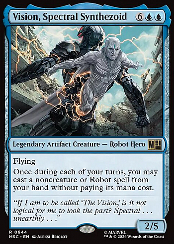 Vision, Spectral Synthezoid