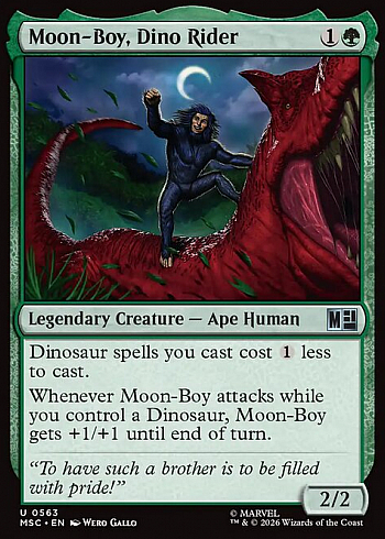 Moon-Boy, Dino Rider