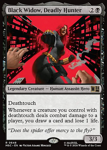 Black Widow, Deadly Hunter