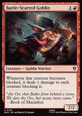 Battle-Scarred Goblin