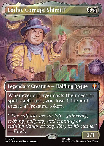 Lotho, Corrupt Shirriff