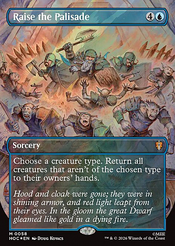 Raise the Palisade