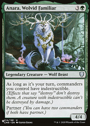 Anara, Wolvid Familiar