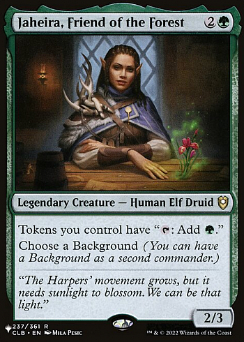 Jaheira, Friend of the Forest