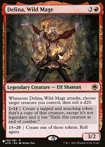 Delina, Wild Mage