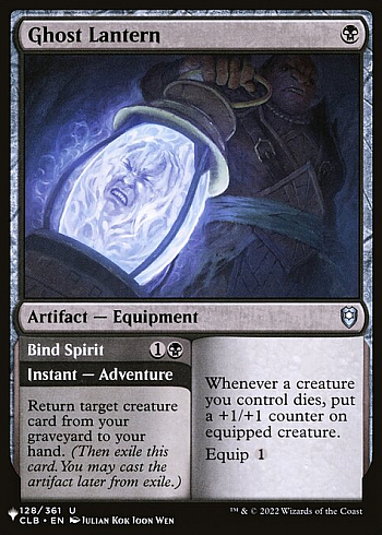 Ghost Lantern // Bind Spirit