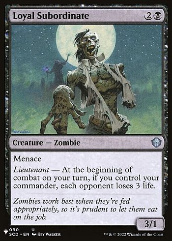 Loyal Subordinate