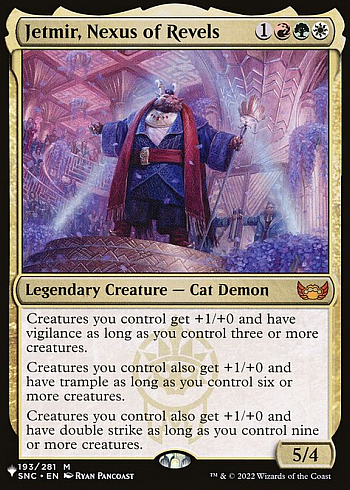 Jetmir, Nexus of Revels