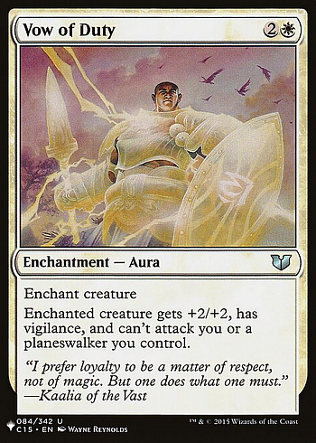 Vow of Duty