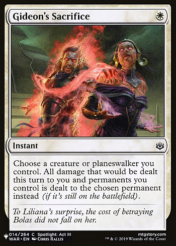 Gideon's Sacrifice