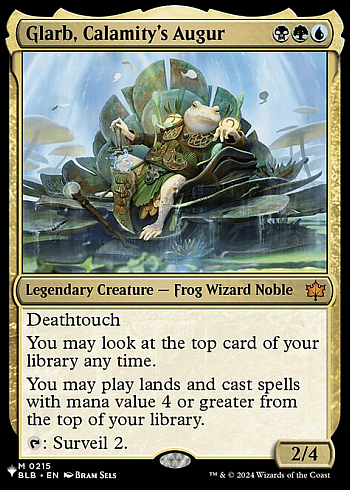 Glarb, Calamity's Augur