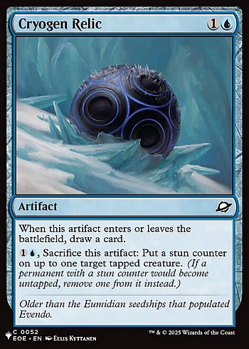 Cryogen Relic