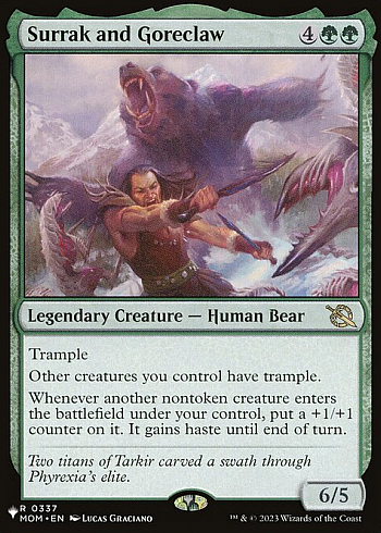 Surrak and Goreclaw