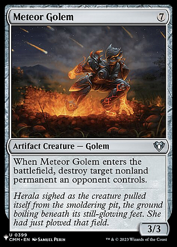 Meteor Golem