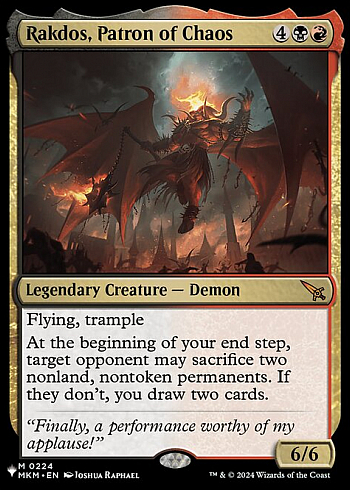 Rakdos, Patron of Chaos