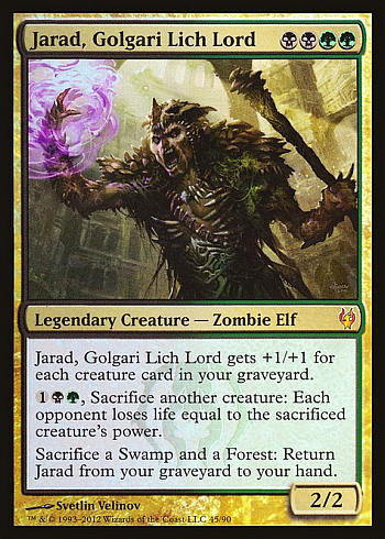 Jarad, Golgari Lich Lord