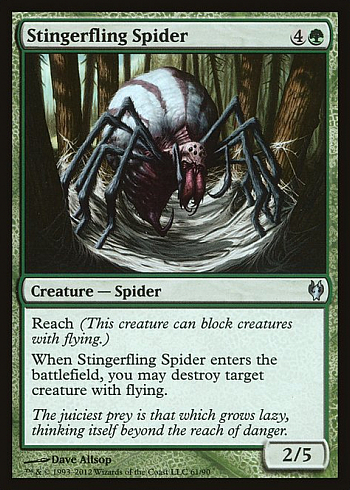 Stingerfling Spider