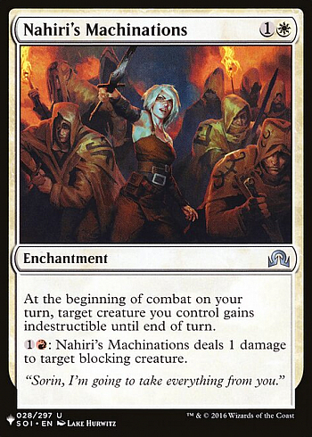 Nahiri's Machinations