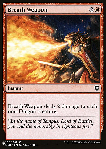 Breath Weapon