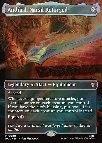 Andúril, Narsil Reforged