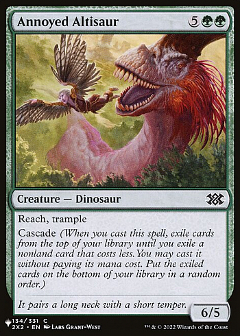Annoyed Altisaur