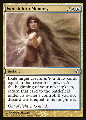 Vanish into Memory