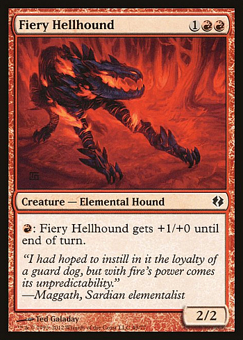 Fiery Hellhound