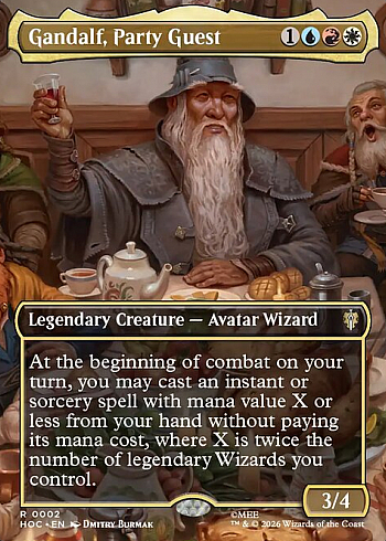 Gandalf, Party Guest
