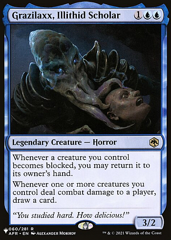 Grazilaxx, Illithid Scholar