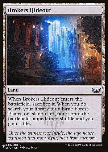 Brokers Hideout
