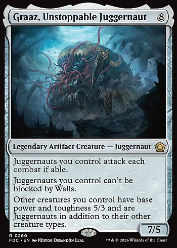 Graaz, Unstoppable Juggernaut