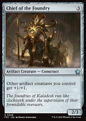 Chief of the Foundry