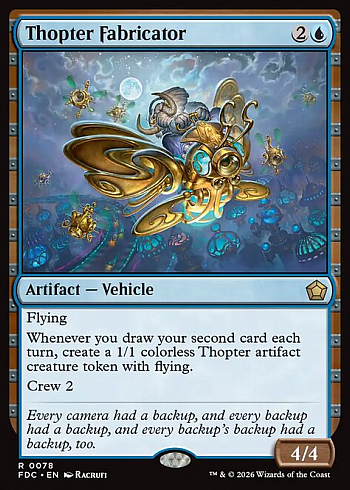 Thopter Fabricator