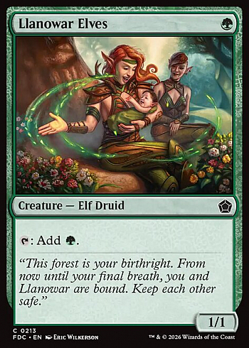 Llanowar Elves
