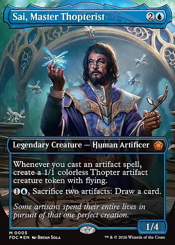 Sai, Master Thopterist