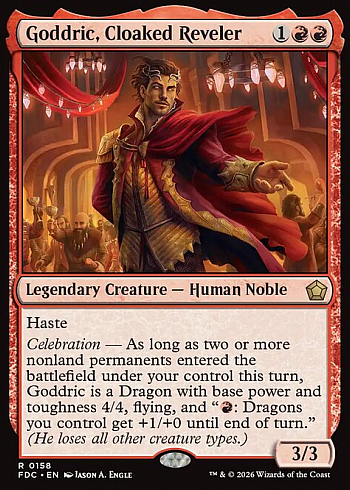 Goddric, Cloaked Reveler